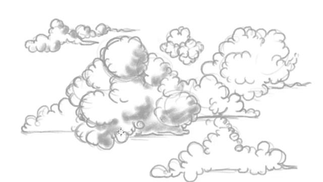 How to Draw Clouds - Easy Clouds to Draw - MAT смотреть онлайн