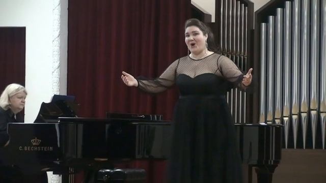 Юлия Вакула. Марк Минков "Баладилья о трех реках" из Вокального цикла "Плач Гитары" стихи Г.Лорки смотреть онлайн