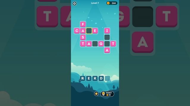 WORD TOWER - Kingdom (by MONSTER PLANET Corp.) - puzzle game for Android and iOS - gameplay. смотреть онлайн