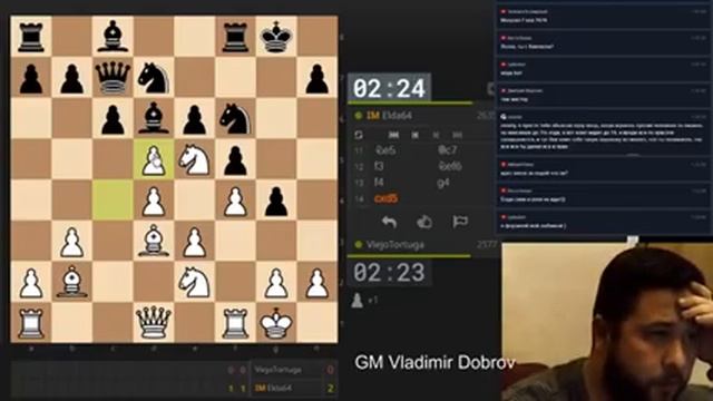 Добров на чесскоме! Внимание идёт охота за шпротами! смотреть онлайн