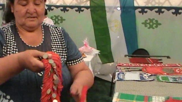Украшение из монет для башкирских национальных костюмов, Новотроицк, день города 2022 смотреть онлайн
