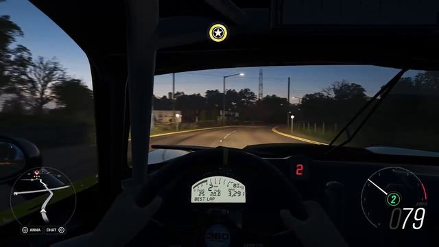 FORZA HORIZON 4, Inside the viper drifting through the city FD viper смотреть онлайн