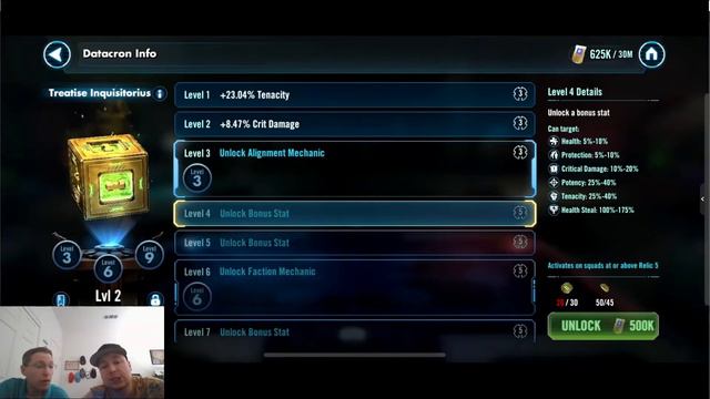 Star Wars Galaxy Of Heroes: Datacrons Explained