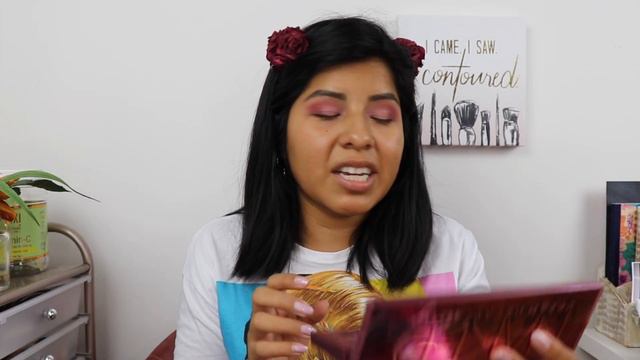 Full Face Using ONLY PINK Makeup! смотреть онлайн