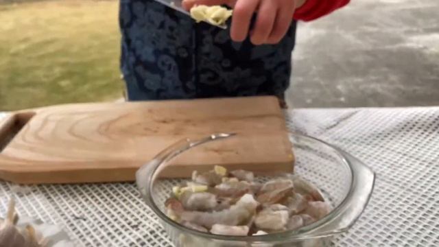 Креветки на мангале!#foodblogger#готовимнакостре#blogger#food#природа#мясо#