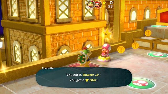 Super Mario Party Partner Party #1368 Tantalizing Tower Toys Dry Bones & Daisy vs Bowser Jr & Diddy смотреть онлайн