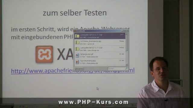 Webserver installieren für PHP lernen - http://www.PHP-Kurs.com смотреть онлайн