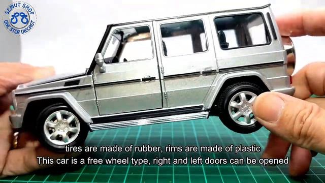 Welly Nex 1:24 Mercedes-Benz G-Class Metalic Silver Miniatur Diecast Mercedes Benz G Class Unboxing смотреть онлайн
