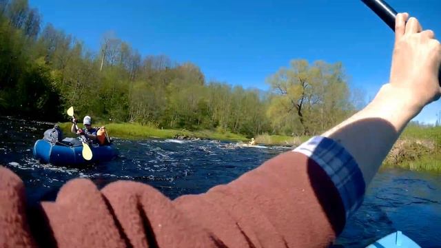 Сплав по реке Полисть на лодке Бродяга, Новгородская область, 2020.05.23-24 смотреть онлайн