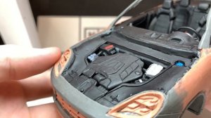 Porsche Cayenne из ПЛАСТИЛИНА своими руками, стадия лепки №2