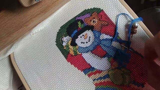 234. МК - быстро, ровно и аккуратно делаем бахрому на вышивке. Вышивка крестом. смотреть онлайн