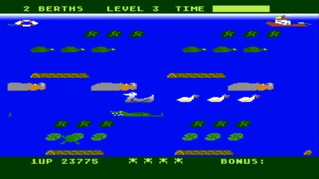 Frogger II: ThreeeDeep Atari 8 Bit Score 37905 смотреть онлайн