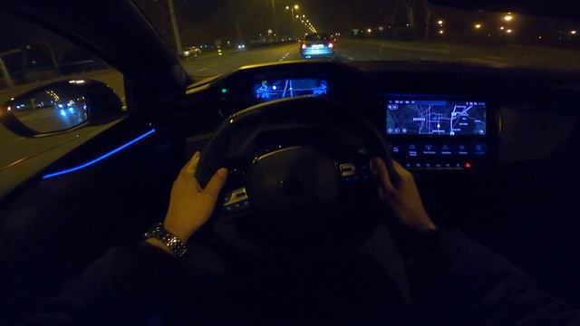 2023 Peugeot 408 [1.2 PureTech, 130 HP] NIGHT POV Test ride (Ambient light, LED lights) #73 CARiNIK смотреть онлайн