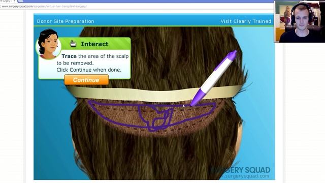 Surgery Squad - SCALP SURGERY! (WARNING: GRAPHIC) смотреть онлайн