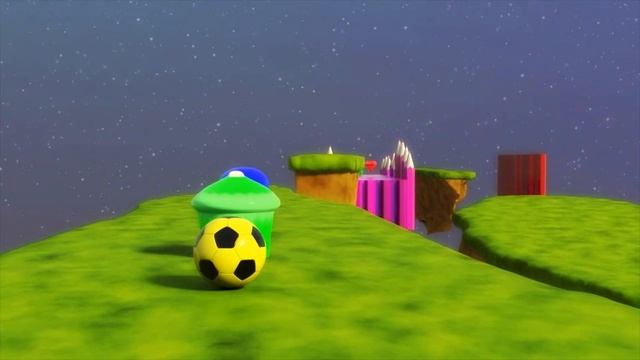 ABC Soccer Ball Space Adventure - Kinetic Sand, Sweets, Alphabet, Colors, Shapes. Binkie TV For Kid смотреть онлайн