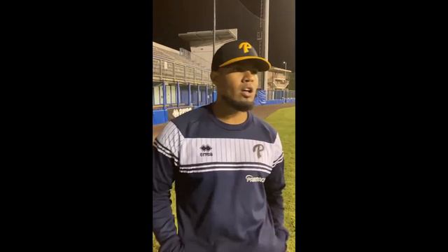 Intervista a Josè Alexander Diaz dopo gara 2 contro Poviglio смотреть онлайн