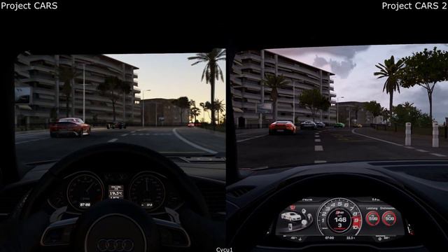 Project CARS vs Project CARS 2 PS4 Pro Graphics Comparison - Dynamic Weather Comparison смотреть онлайн