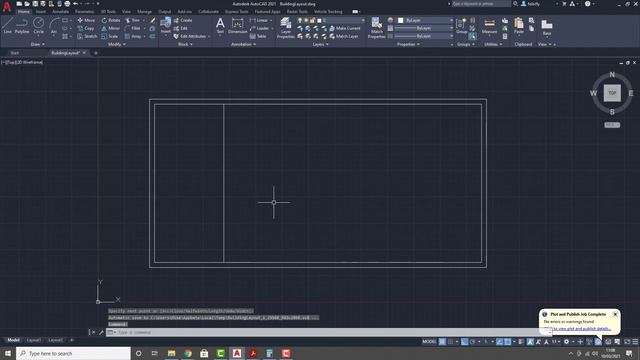 AutoCAD Tutorials for Beginners - 17 creating the internal walls смотреть онлайн