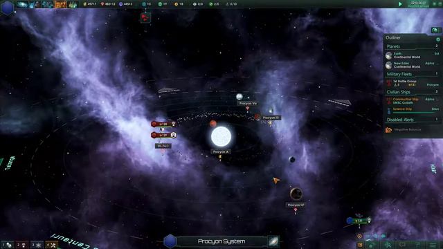 Stellaris SotP, Exploring a galaxy смотреть онлайн