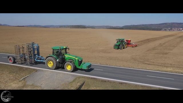 Variabilní setí s novým John Deere 8R310 e23 & Vaderstad Rapid A 600S ❤️?- AGROSPOL, Malý Bor a.s. смотреть онлайн