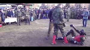 ЖЕСТКИЕ СПАРРИНГИ ПРИ СДАЧЕ НА КРАПОВЫЙ БЕРЕТ