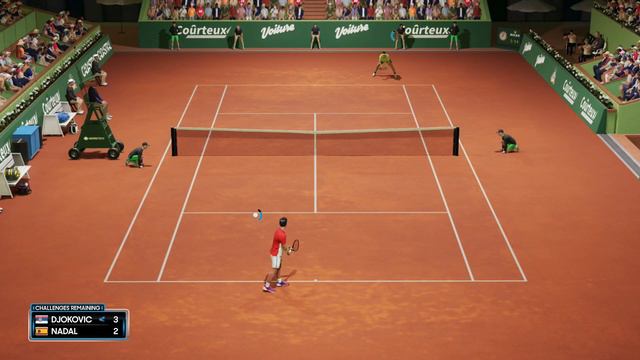 AO Tennis 2 (DJOKOVIC Vs. NADAL) - PS5 [4K 60FPS] Gameplay