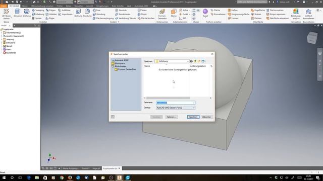 Autodesk Inventor Tutorial: Export 3D Druck: stl Datei CAD смотреть онлайн