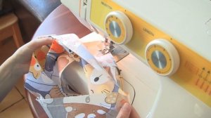 Чехол для корзинки с круглым дном из ткани своими руками.