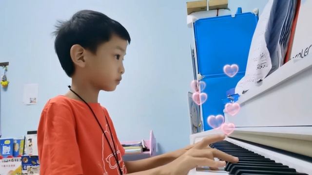Frozen Themed Song¦ Let it go ¦ Piano ¦ Played by Yee Ming 6yo смотреть онлайн