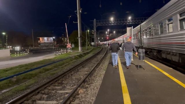 ПОЕЗД МУРМАНСК - АДЛЕР | СТАНЦИЯ ОЛЕНЕГОРСК | ЕДУ В ЛОДЕЙНОЕ ПОЛЕ | РЖД смотреть онлайн