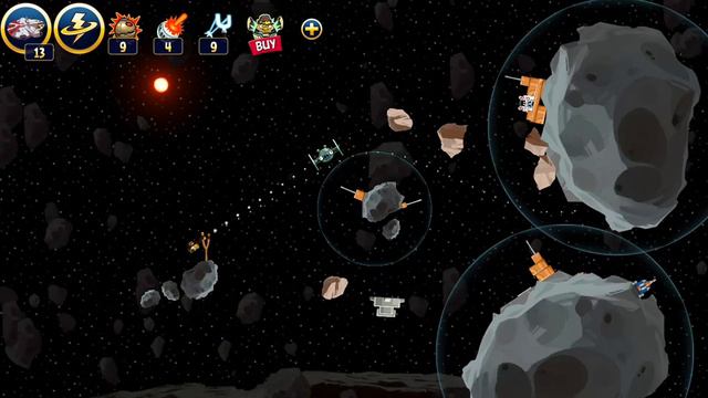 Angry Birds Star Wars Но появились летучие мыши🐖💚 смотреть онлайн