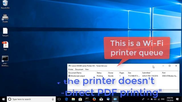 How to print PRN files and Direct PDF printing смотреть онлайн