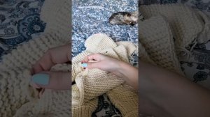МК детский комбинезон спицами реглан снизу
