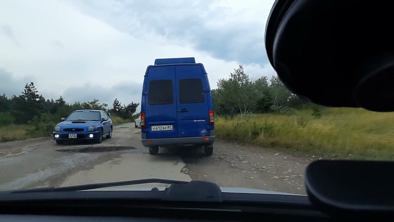Убитая дорога к Ай Петри. Крым, август 2021 смотреть онлайн