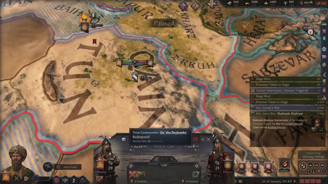 De volta para o LESTE - Crusader Kings 3 Legacy of Persia #16 [Gameplay PT-BR] смотреть онлайн