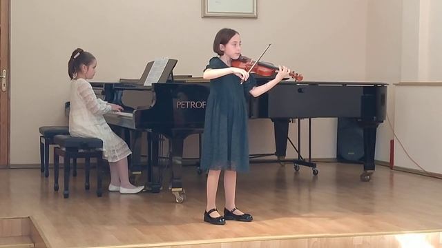 исп. Колмогорова Дарья, Гармашова Мария, " Грустная песенка" Шостакович Д. Д. смотреть онлайн