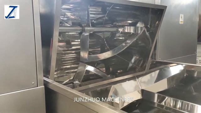 400L Z arm mixer with Dust-free feeding station смотреть онлайн