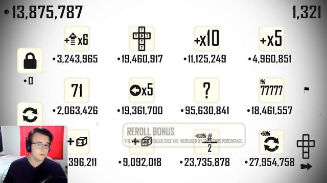 Can I Reach ONE TRILLION Points With 5 Dice? - Roll смотреть онлайн