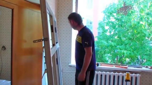 КАК установить пластиковое окно