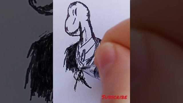 scary Slenderman-drawing(страшный Слендермен рисунок) смотреть онлайн