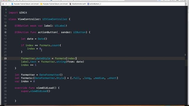 Swift 4 - Datum und Uhrzeit (Teil 3) смотреть онлайн