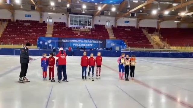 ,Награждение шорт трек Саранск межрегиональные соревнования 2022 год Ледовый дворец⛸️?? смотреть онлайн