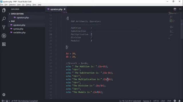 Php Programming Tutorial For Beginners 04 of 30 смотреть онлайн