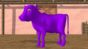 Pinta y Limpia a La Vaca Lola | Aprende los Colores en La Granja de Zenón | A Jugar