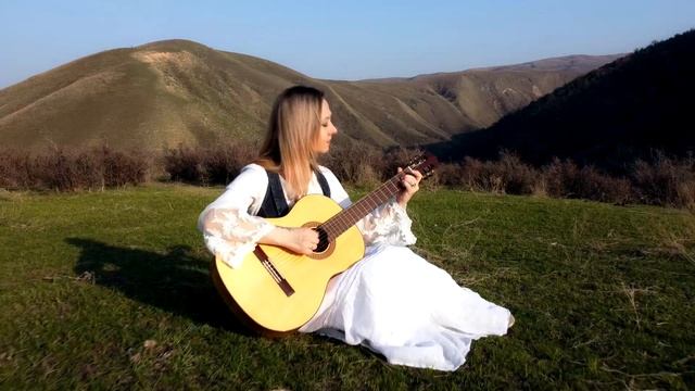 Атамекен - Роза Рымбаева | На гитаре | Ноты Табы смотреть онлайн