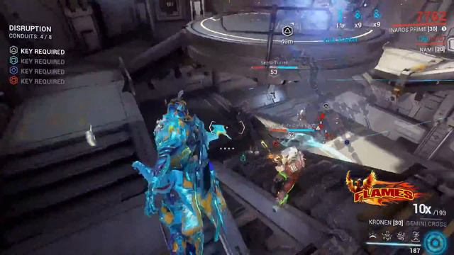Warframe Psamathe (Neptune) Mission Disruption level 50-60 смотреть онлайн