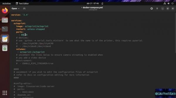 How to install OctoPrint on Linux (Docker), step by step (feat. Sovol SV06)