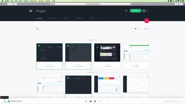 inVision Tutorial for Beginners: Share Specific Selection of Screens смотреть онлайн