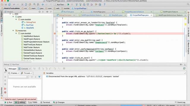 How to debug selenium scripts using Intellij смотреть онлайн