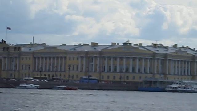 САНКТ-ПЕТЕРБУРГ. ВИД НА АДМИРАЛТЕЙСКУЮ НАБЕРЕЖНУЮ смотреть онлайн